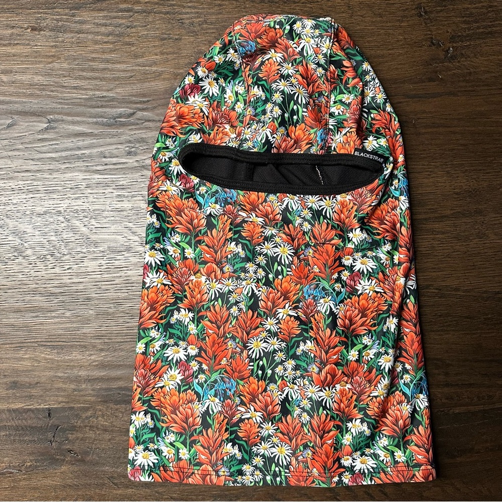 Rachel Pohl Blackstrap Balaclava Floral Ski Hood